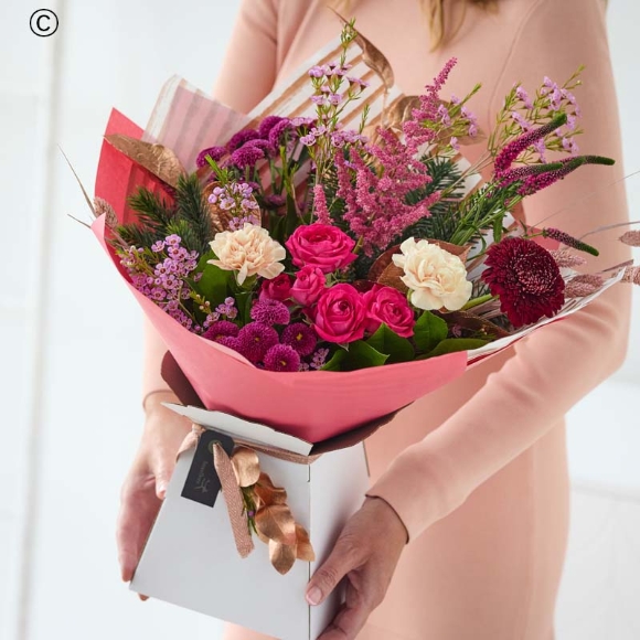 Florists Choice Winter Trending Hand tied